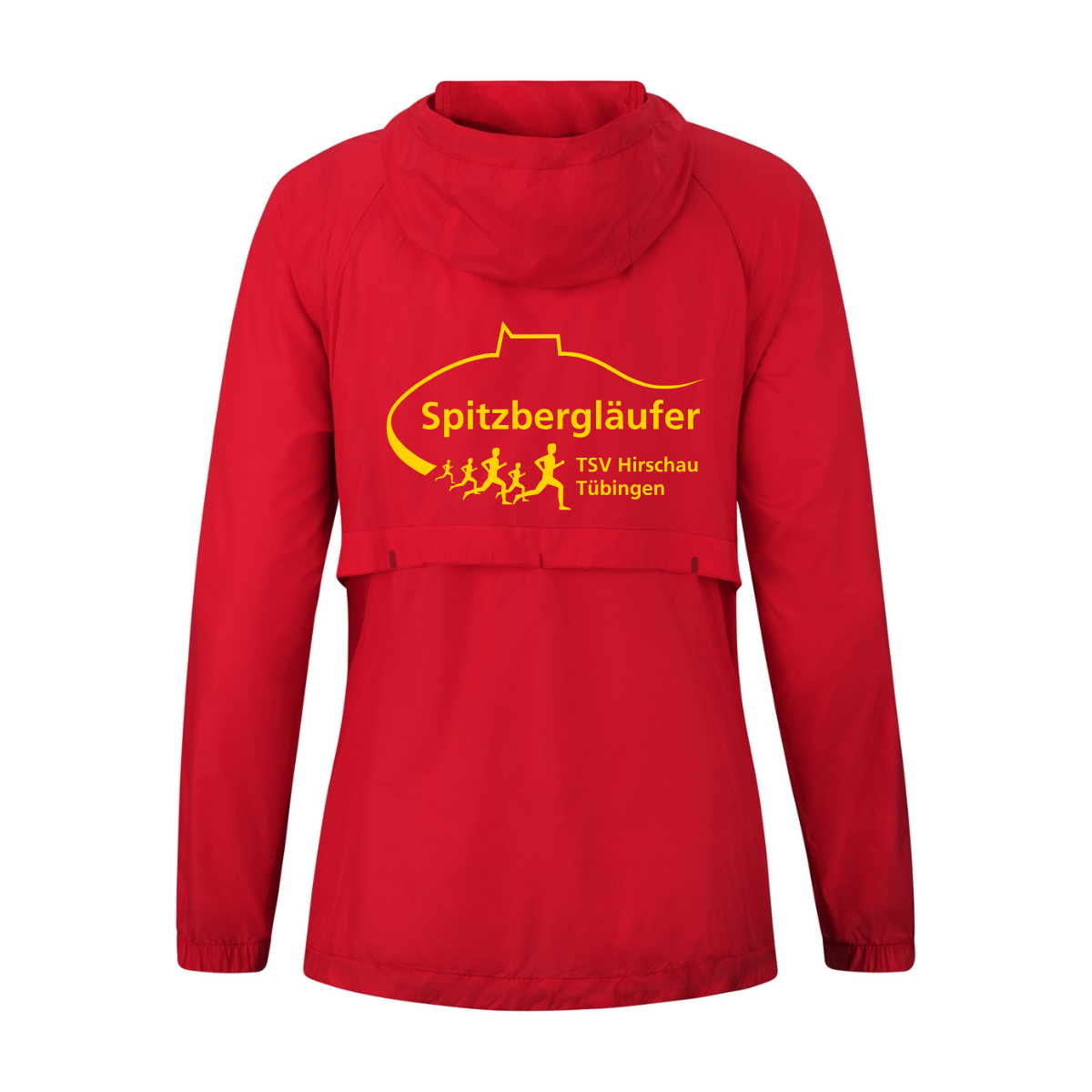 JAKO Lightweightjacke Flow Rot Damen/Herren (inkl. Bedruckung) - Spitzbergläufer