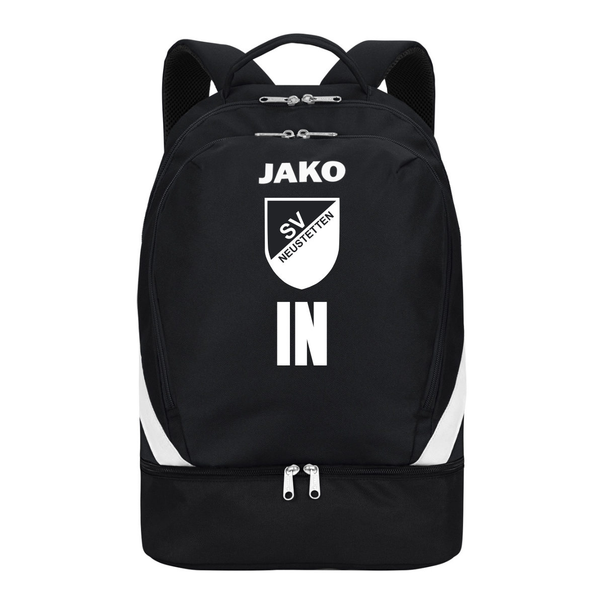 JAKO Rucksack Iconic schwarz (inkl. Bedruckung) - SV Neustetten