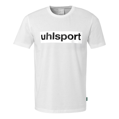 UHLSPORT Essential Promo Shirt - Weiss/Schwarz