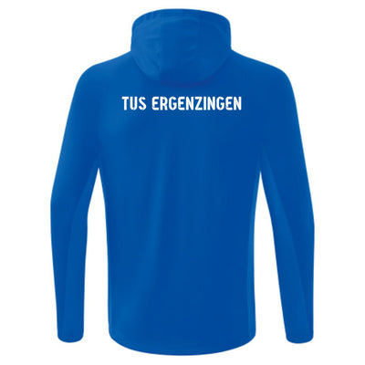 ERIMA Liga Star Trainingsjacke mit Kapuze (inkl. Bedruckung) - Blau - TuS Ergenzingen