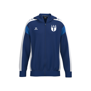 Erima CELEBRATE 125 Training Jacket with hood new navy/weiß (inkl. Bedruckung) - TSG Tübingen Kunstturnen