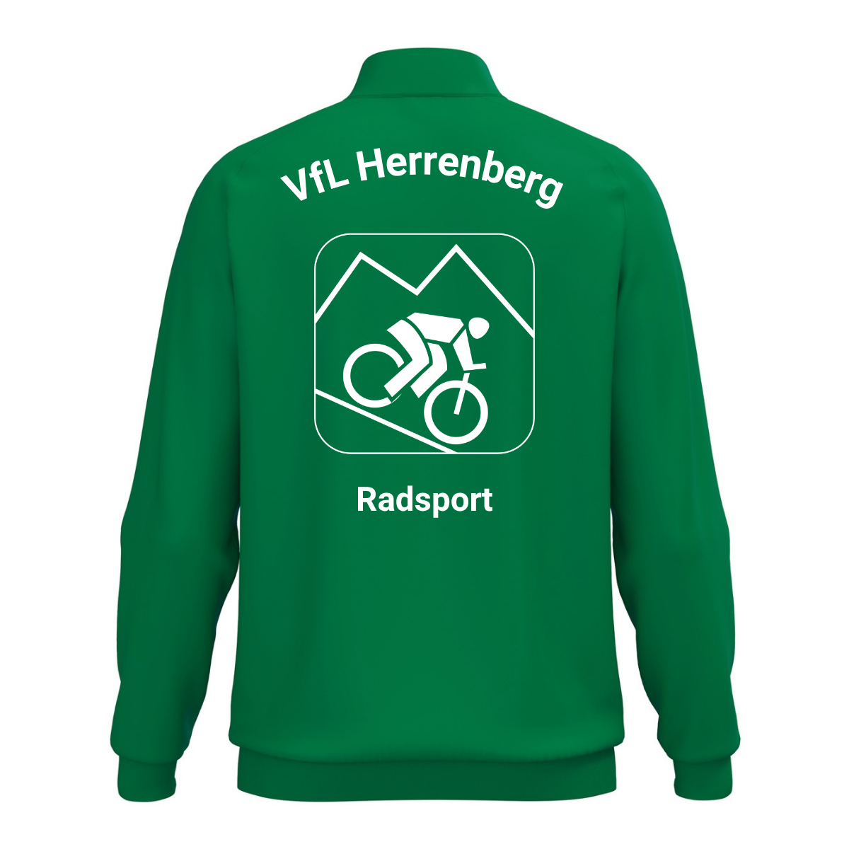 JAKO Polyesterjacke One Grün (inkl. Bedruckung) - VfL Herrenberg Radsport