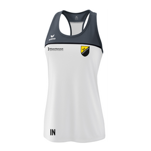 Erima CHANGE by Tanktop  weiß/schwarz (inkl. Bedruckung) - TA Neustetten