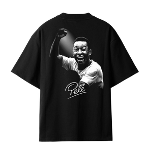 MICKI Oversized O Rei T-Shirt (inkl. Bedruckung) Schwarz
