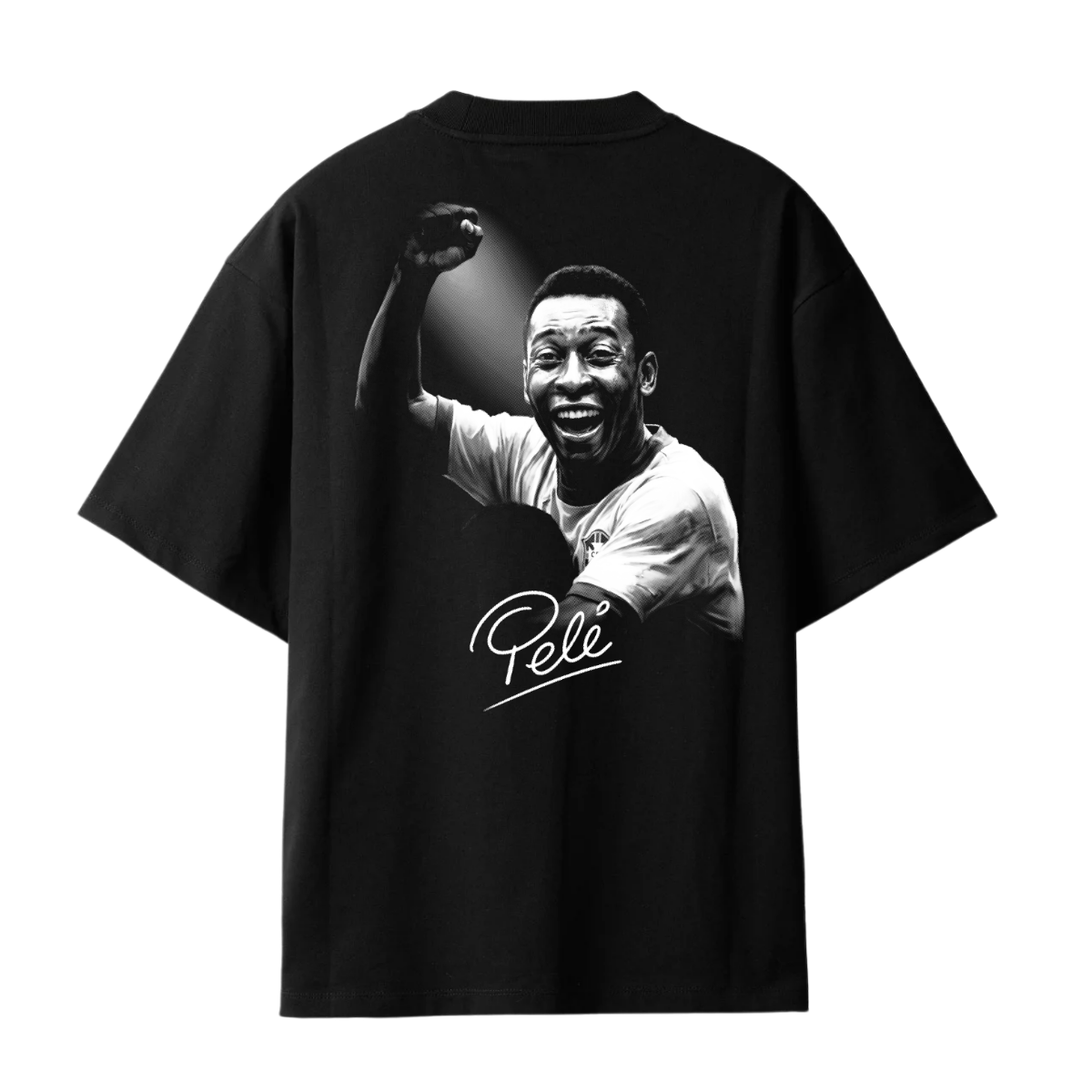 MICKI Oversized O Rei T-Shirt (inkl. Bedruckung) Schwarz