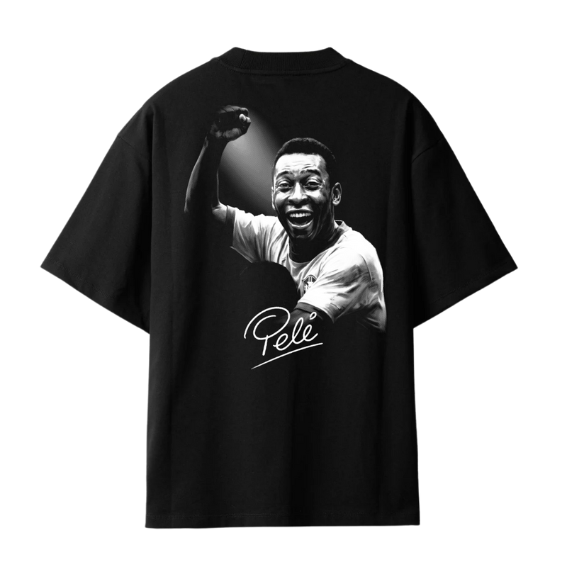 MICKI Oversized O Rei T-Shirt (inkl. Bedruckung) Schwarz