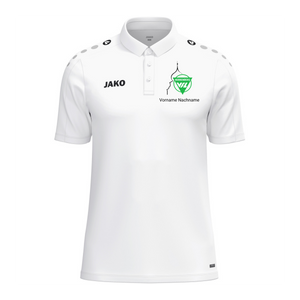 JAKO Poloshirt One Weiß (inkl. Bedruckung) - VfL Herrenberg Turnen