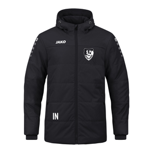 JAKO Coachjacke mit Kapuze schwarz (inkl. Bedruckung) - SV Vollmaringen