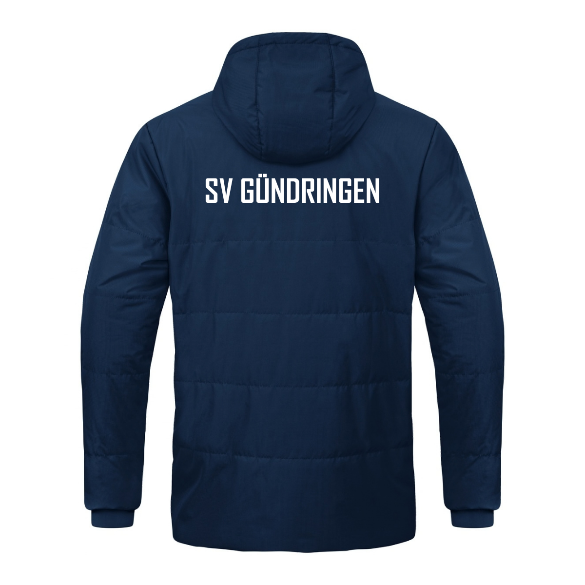 JAKO Coachjacke Team mit Kapuze marine (inkl. Bedruckung) - SV Gündringen