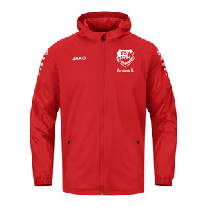 JAKO Regenjacke Team 2.0 rot (inkl. Bedruckung) - TSV Ofterdingen