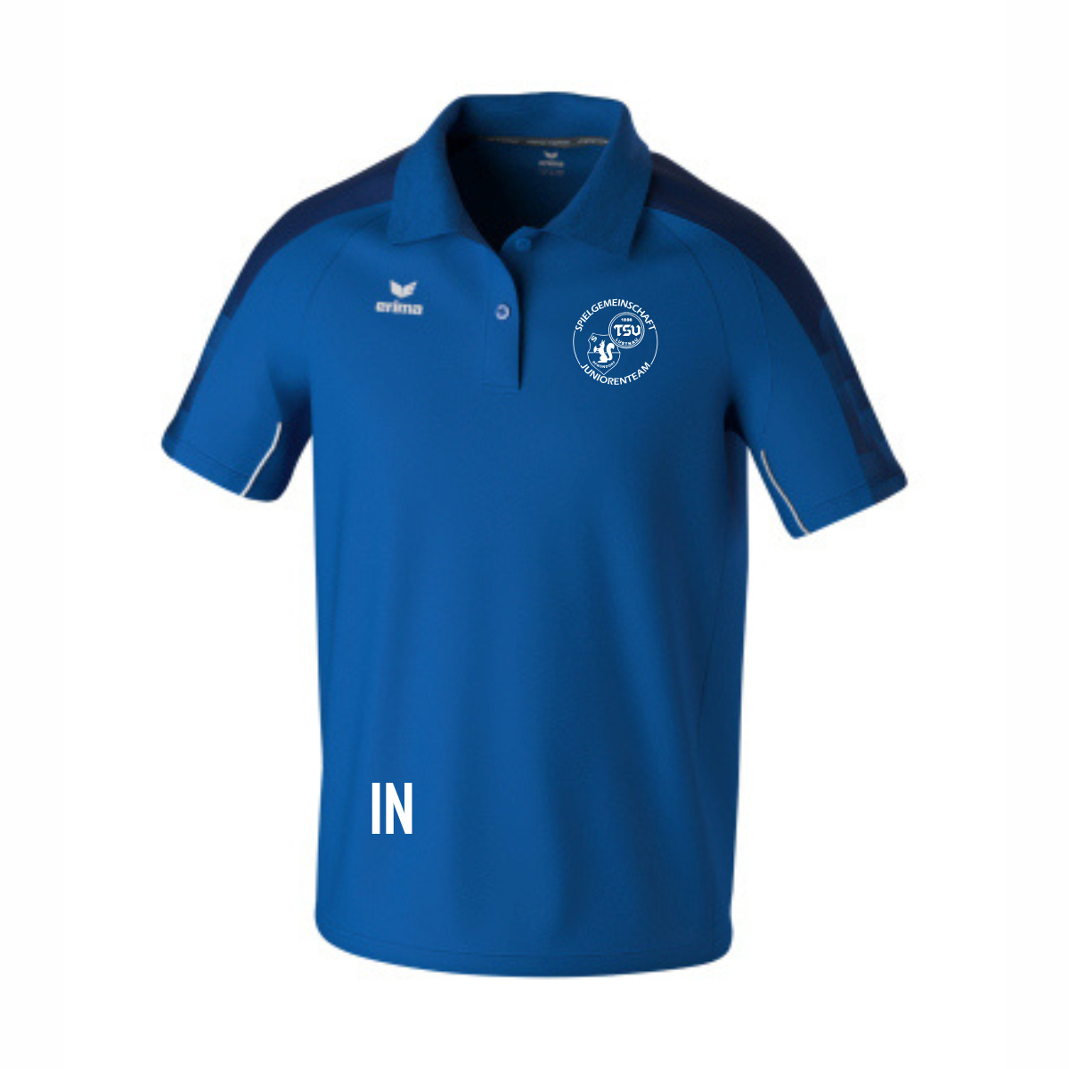 ERIMA EVO STAR Poloshirt new royal/new navy (inkl. Bedruckung) - SGM Lustnau/Pfrondorf