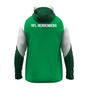JAKO Kapuzenjacke Dynamic grün/weiß (inkl. Bedruckung) VfL Herrenberg