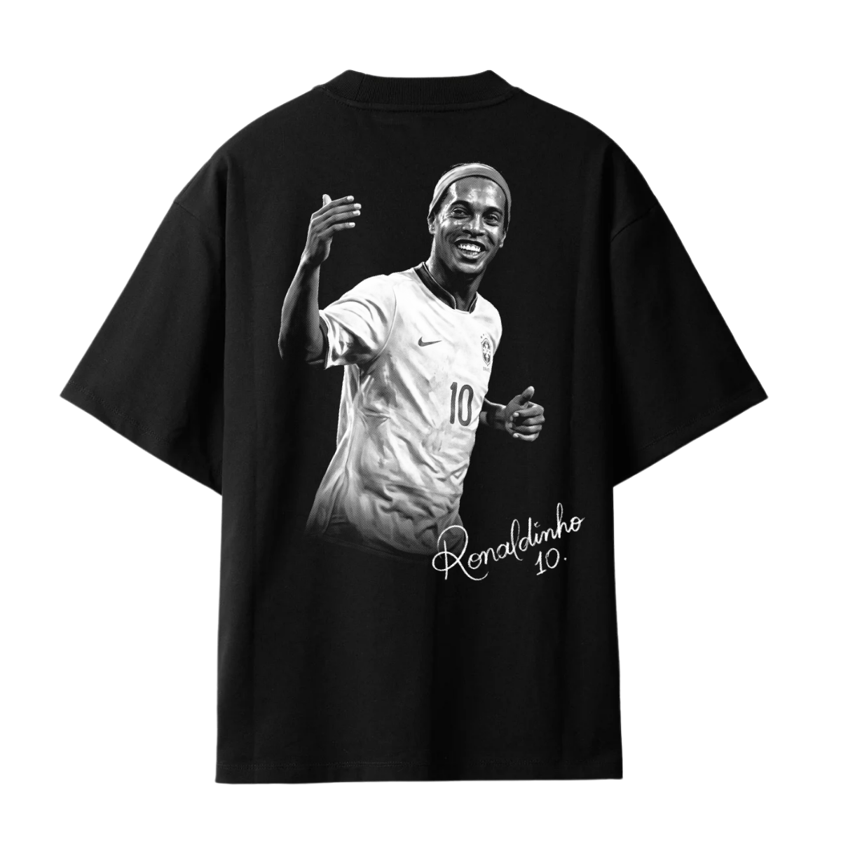 MICKI Oversized Gaucho Icon T-Shirt (inkl. Bedruckung) Schwarz
