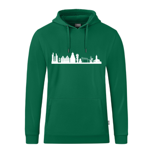 JAKO Herrenberg Skyline Hoodie (inkl. Bedruckung) - Grün