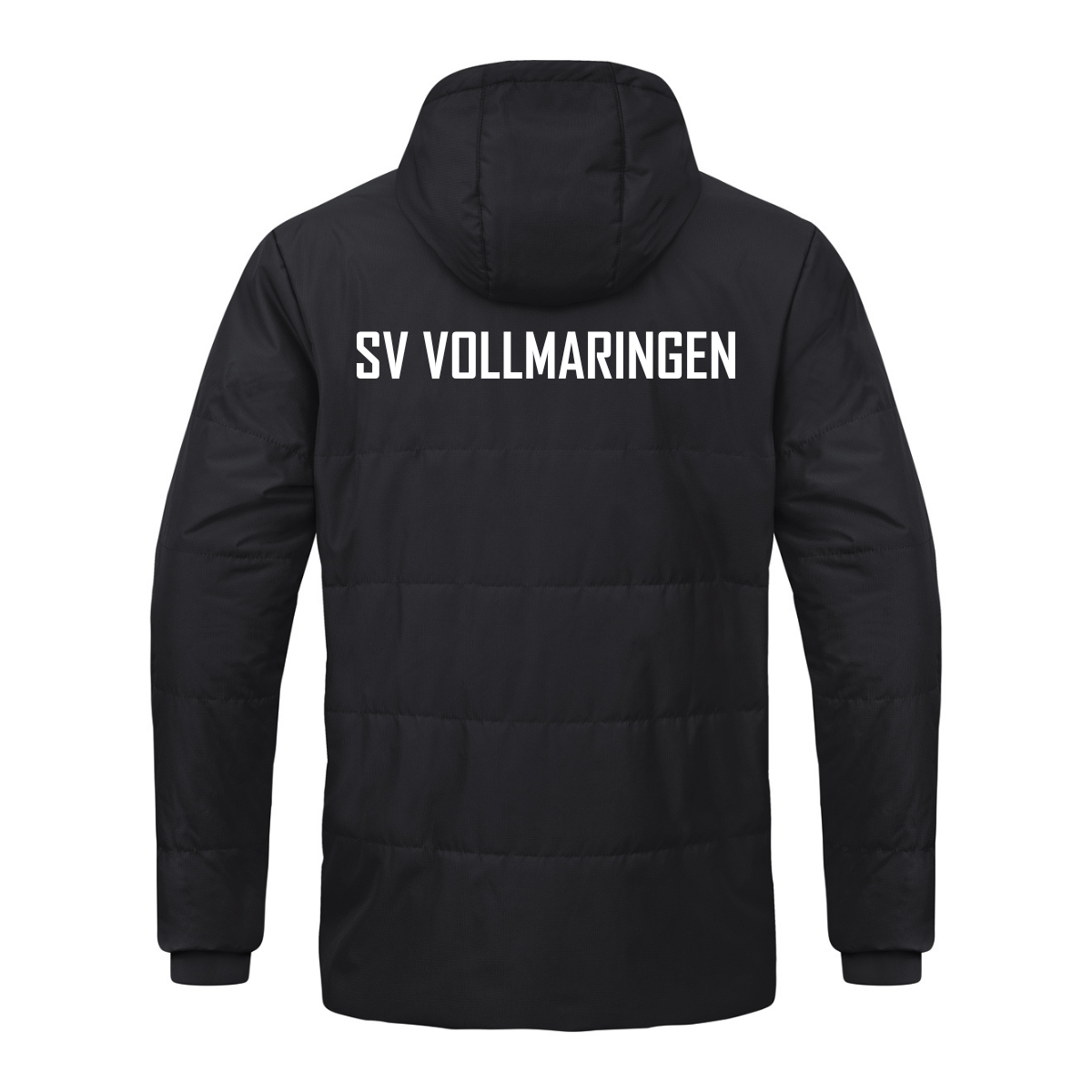 JAKO Coachjacke mit Kapuze schwarz (inkl. Bedruckung) - SV Vollmaringen