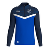 Jako Zip Top Iconic royal/marine (inkl. Bedruckung) - SV Oberjesingen Aktive