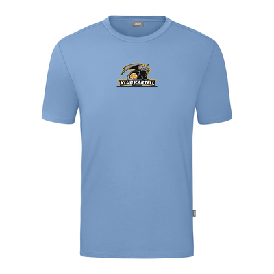 JAKO T-Shirt Organic eisblau (inkl. Bedruckung) - Klub Kartell