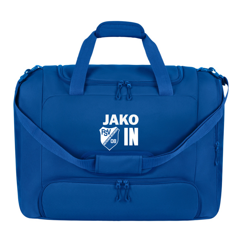 JAKO Sporttasche One mit Bodenfach (inkl. Bedruckung) - FSV 08 Bietigheim-Bissingen