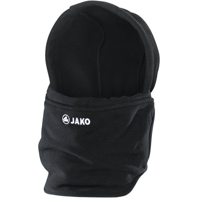 JAKO Neckwarmer mit Mütze schwarz