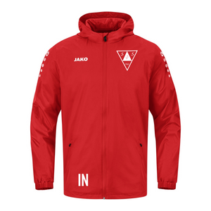 JAKO Regenjacke Team 2.0 rot (inkl. Bedruckung) - SV Seebron