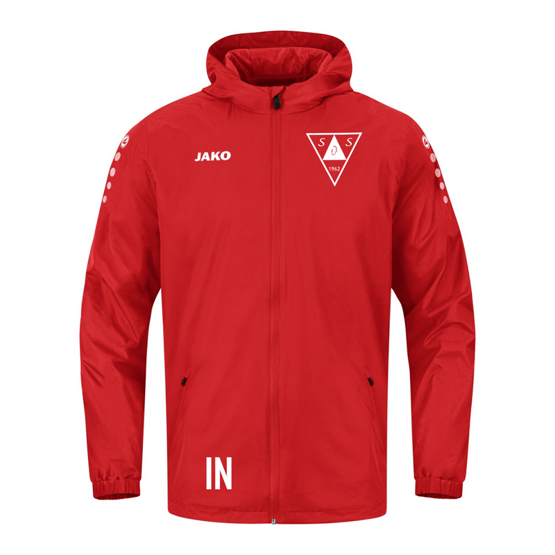 JAKO Regenjacke Team 2.0 rot (inkl. Bedruckung) - SV Seebron