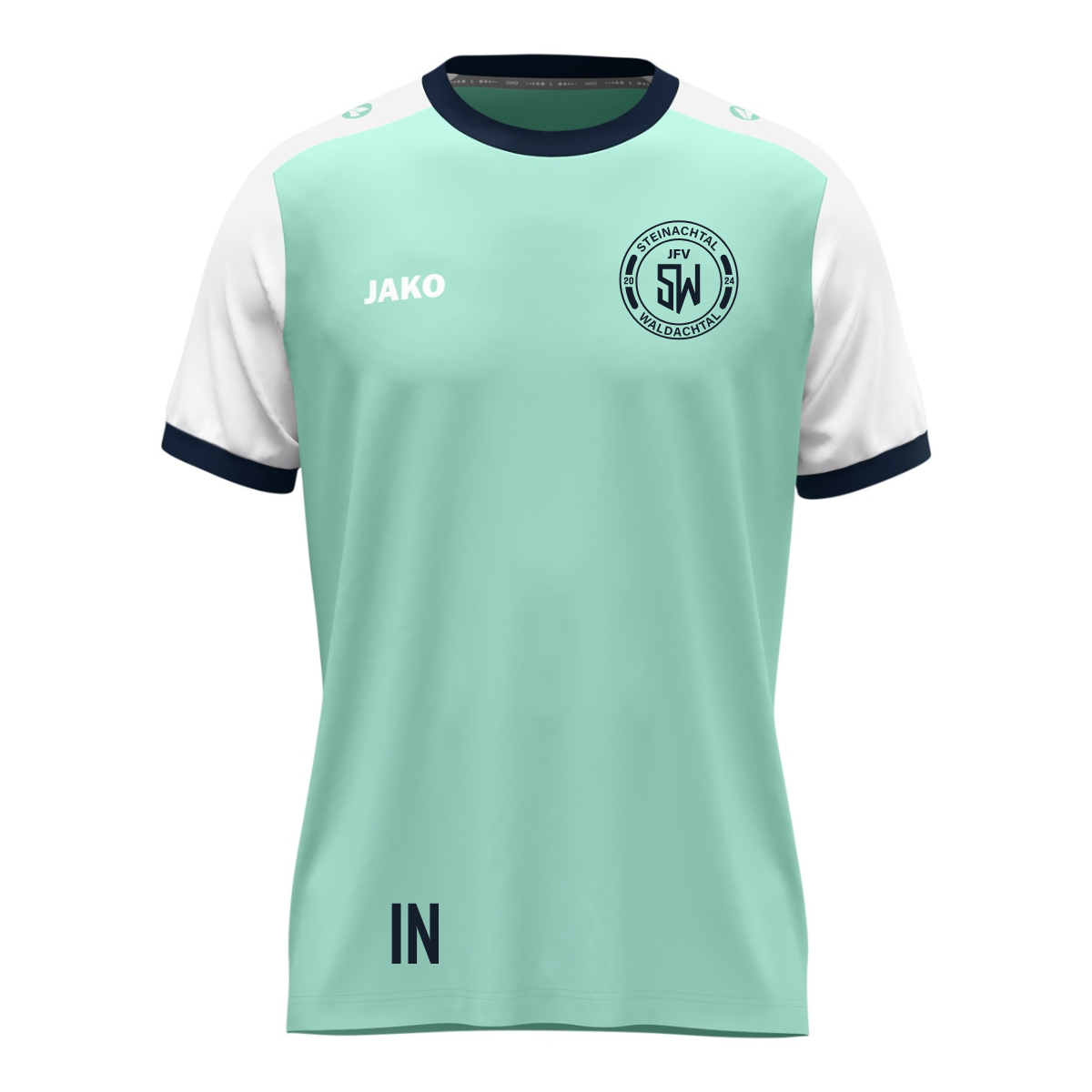 JAKO Trikot Dynamic minze/weiß/marine (inkl. Bedruckung) - JFV Steinachtal/Waldachtal