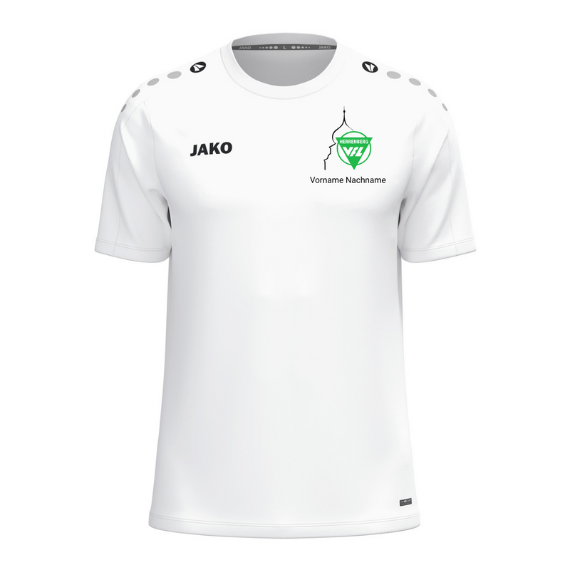 JAKO T-Shirt One Weiß (inkl. Bedruckung) VfL Herrenberg Turnen