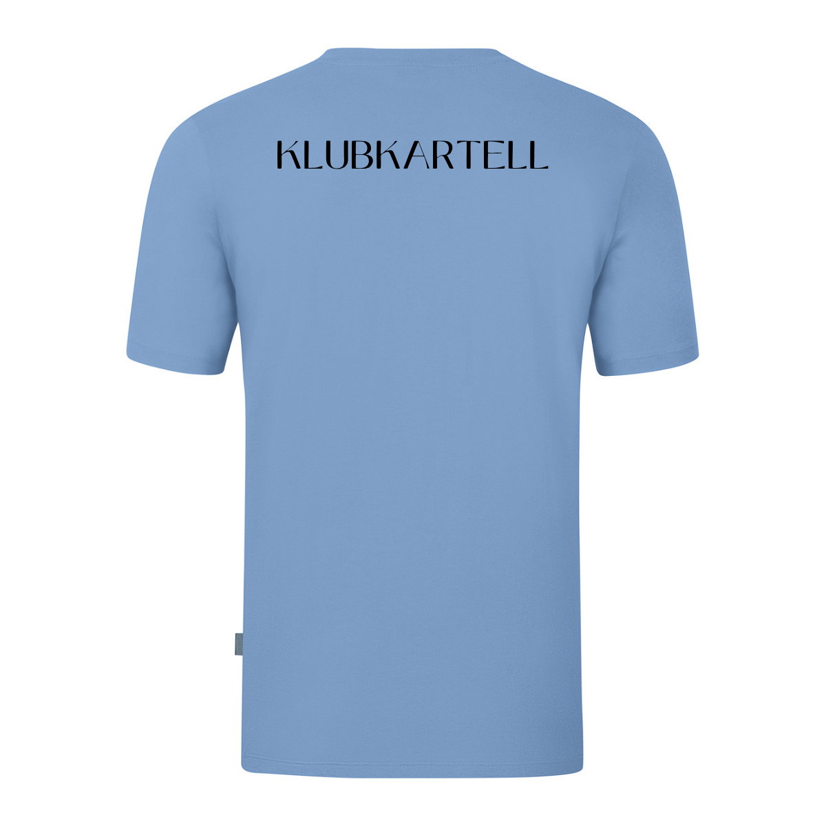 JAKO T-Shirt Organic eisblau (inkl. Bedruckung) - Klub Kartell
