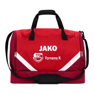 JAKO Sporttasche Iconic rot/weinrot (inkl. Bedruckung) - TSV Ofterdingen