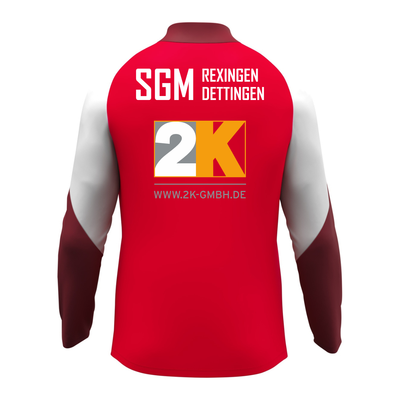 JAKO Polyesterjacke Dynamic rot/weiß (inkl. Bedruckung) - SGM Rexingen Jugend