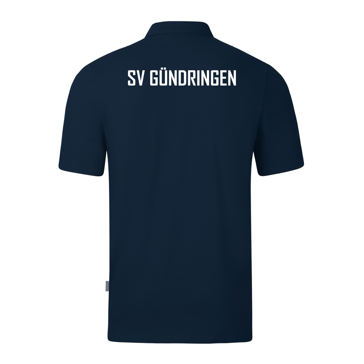 JAKO Polo ORGANIC stretch Marine (inkl. Bedruckung) - SV Gündringen