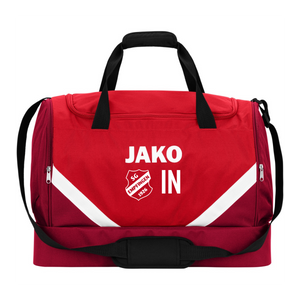 JAKO Sporttasche Iconic rot/weinrot (inkl. Bedruckung) - SG Empfingen