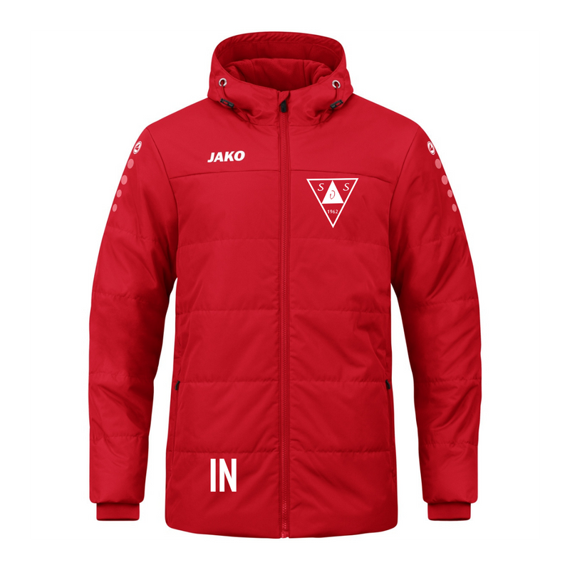 JAKO Coachjacke Team rot (inkl. Bedruckung) - SV Seebron