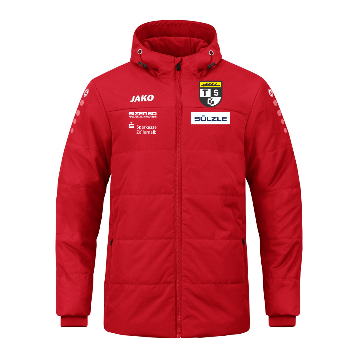 JAKO Coachjacke Team rot (inkl. Bedruckung) - TSG Balingen Erste Mannschaft