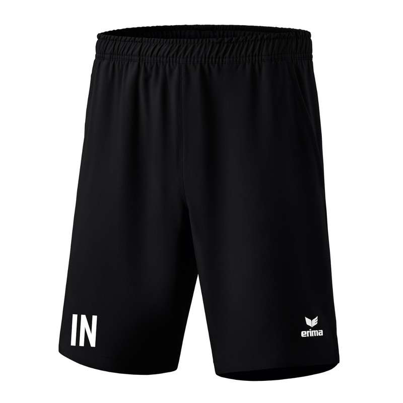 Erima Tennisshorts Schwarz (inkl. Bedruckung) - Nur Initialen