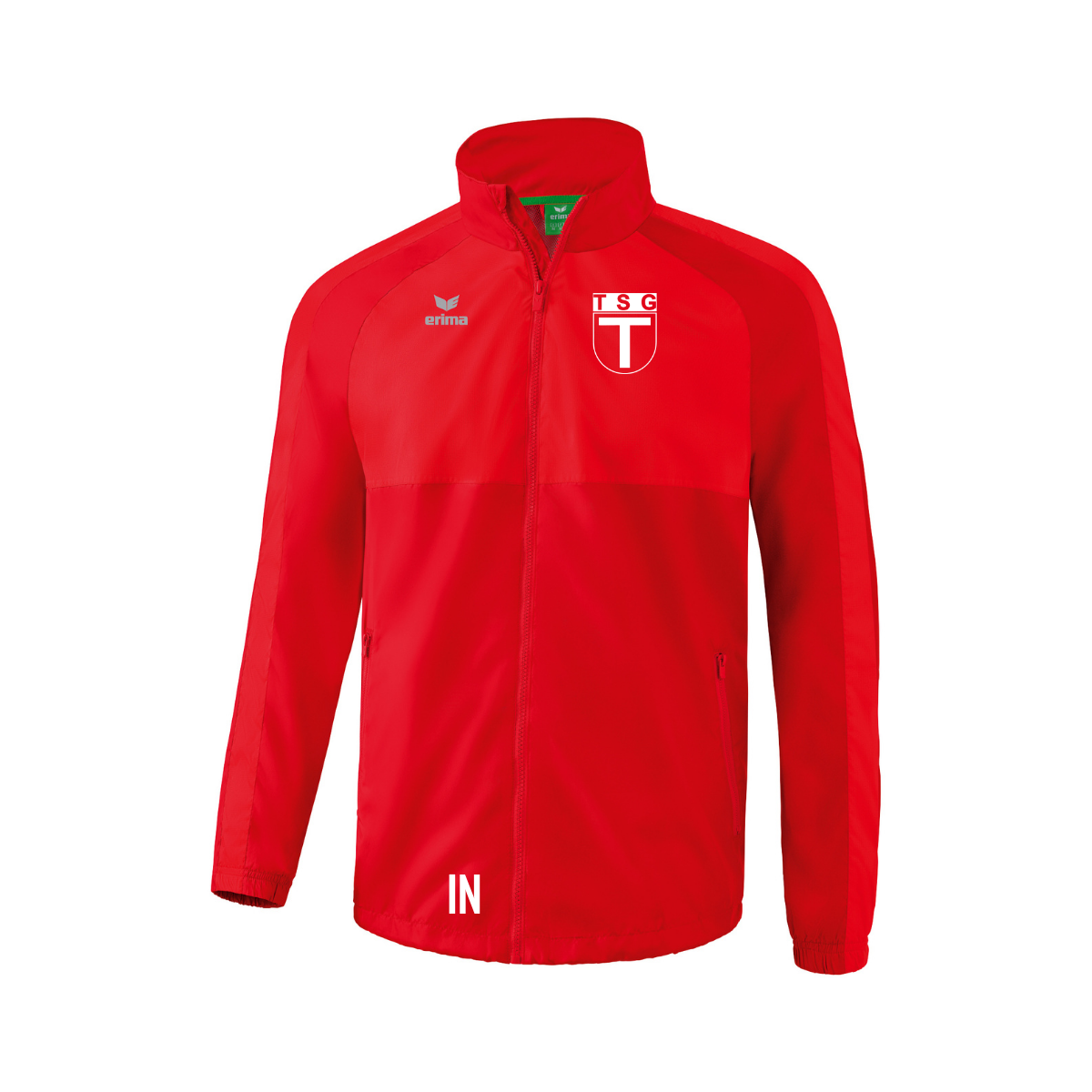Erima Team Allwetterjacke rot (inkl. Bedruckung) - TSG Tübingen