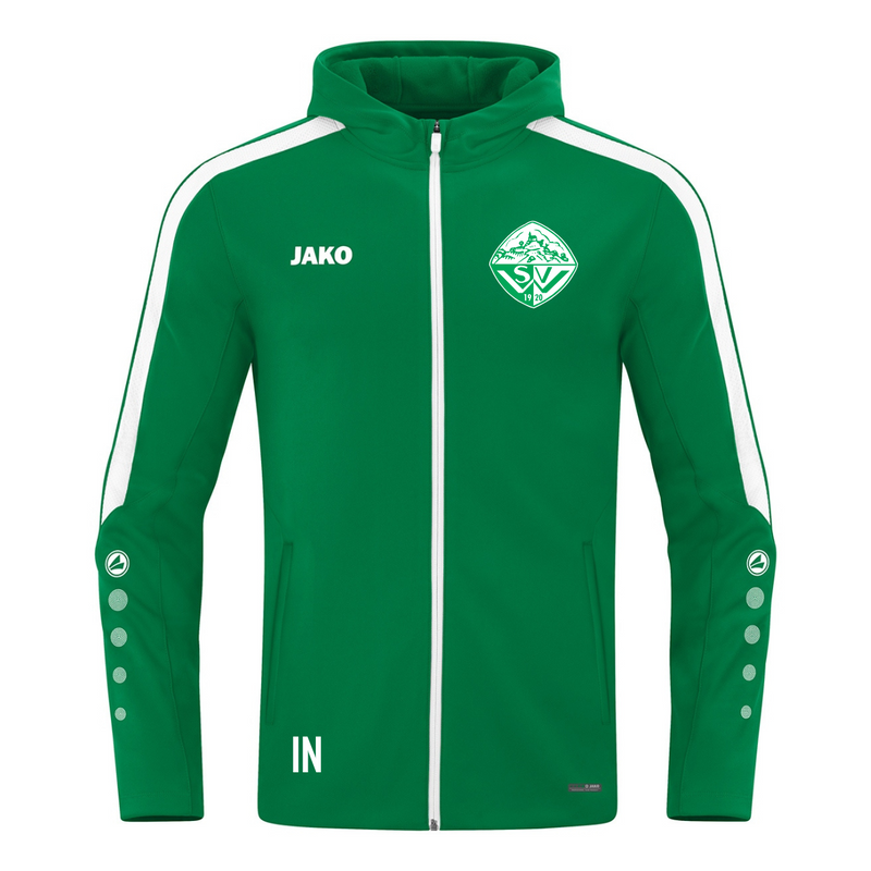 JAKO Kapuzenjacke Power sportgrün (inkl. Bedruckung) - SV Wurmlingen Jugend