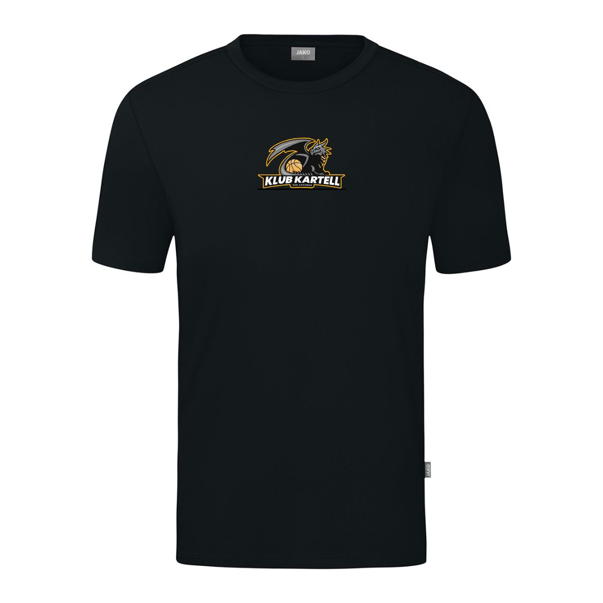 JAKO T-Shirt Organic schwarz (inkl. Bedruckung) - Klub Kartell
