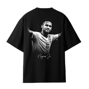 MICKI Oversized Neymar T-Shirt (inkl. Bedruckung) Schwarz