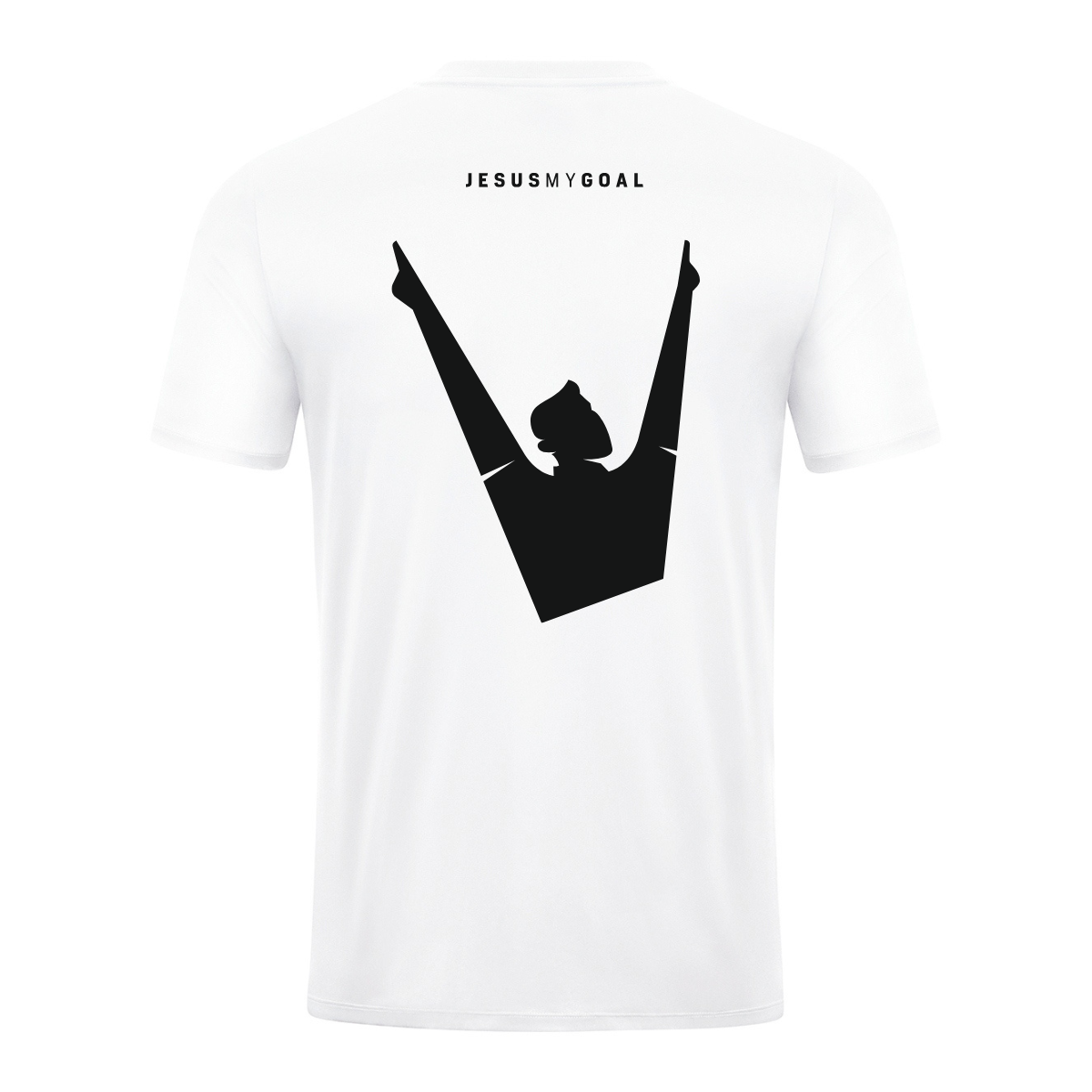JAKO T-Shirt Power weiß (inkl. Bedruckung) - Fussball mit Vision