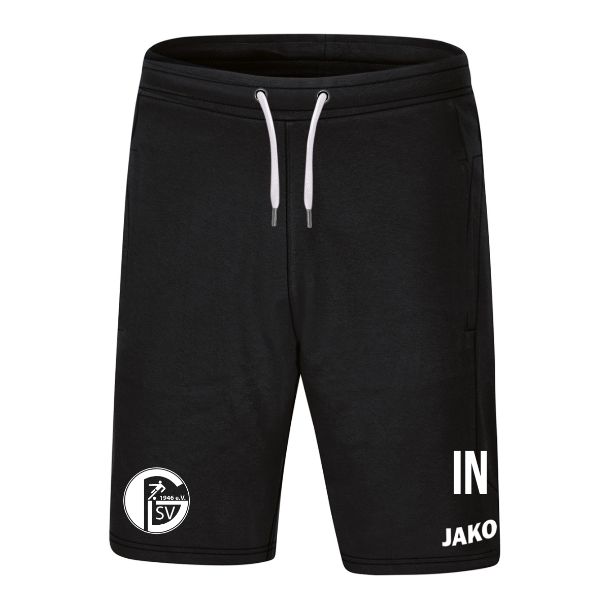 JAKO Joggingshort BASE schwarz (inkl. Initialen) - SV Gültlingen
