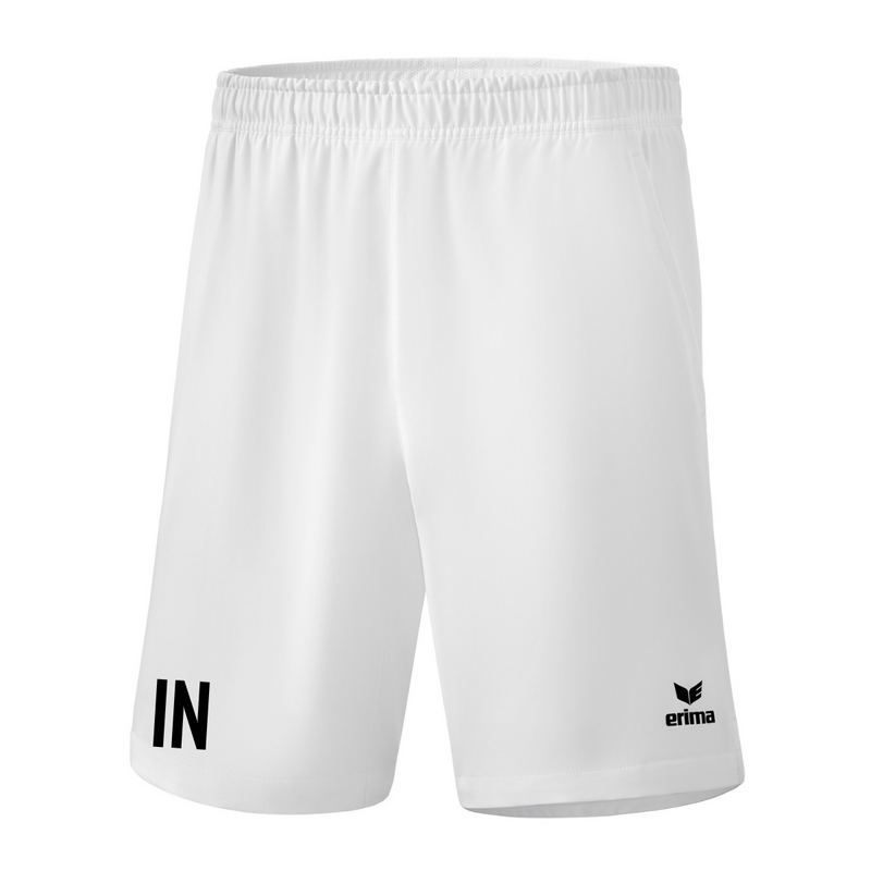 Erima Tennisshorts Weiß (inkl. Bedruckung) - Nur Initialen
