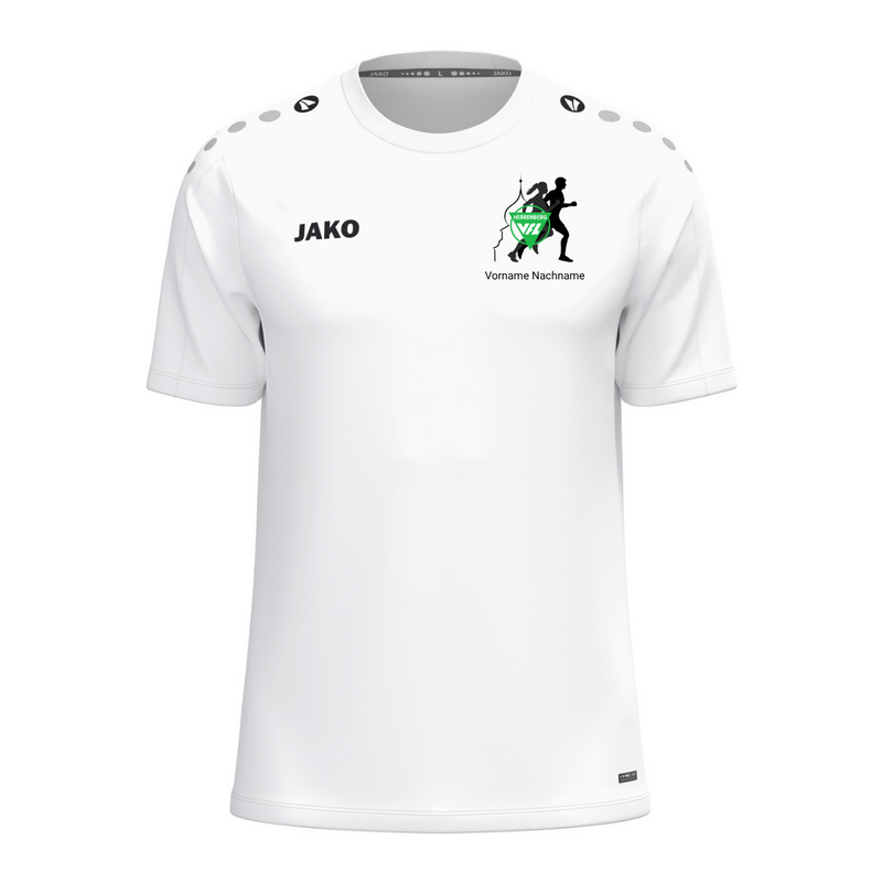 JAKO T-Shirt One Weiß (inkl. Bedruckung) VfL Herrenberg Lauftreff