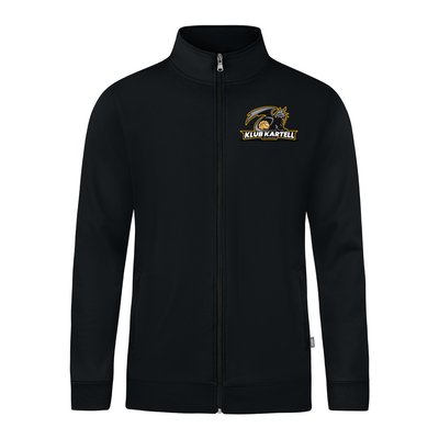 JAKO Sweatjacke Doubletex schwarz (inkl. Bedruckung) - Klub Kartell
