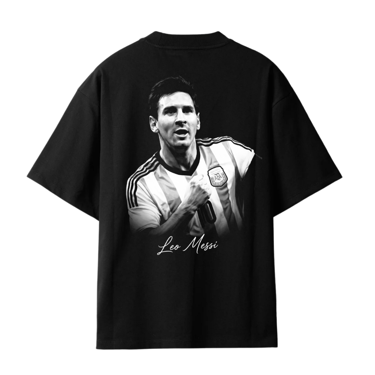 MICKI Oversized La Pulga T-Shirt (inkl. Bedruckung) Schwarz