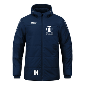 JAKO Coachjacke Team mit Kapuze marine (inkl. Bedruckung) - JFV Steinachtal/Waldachtal