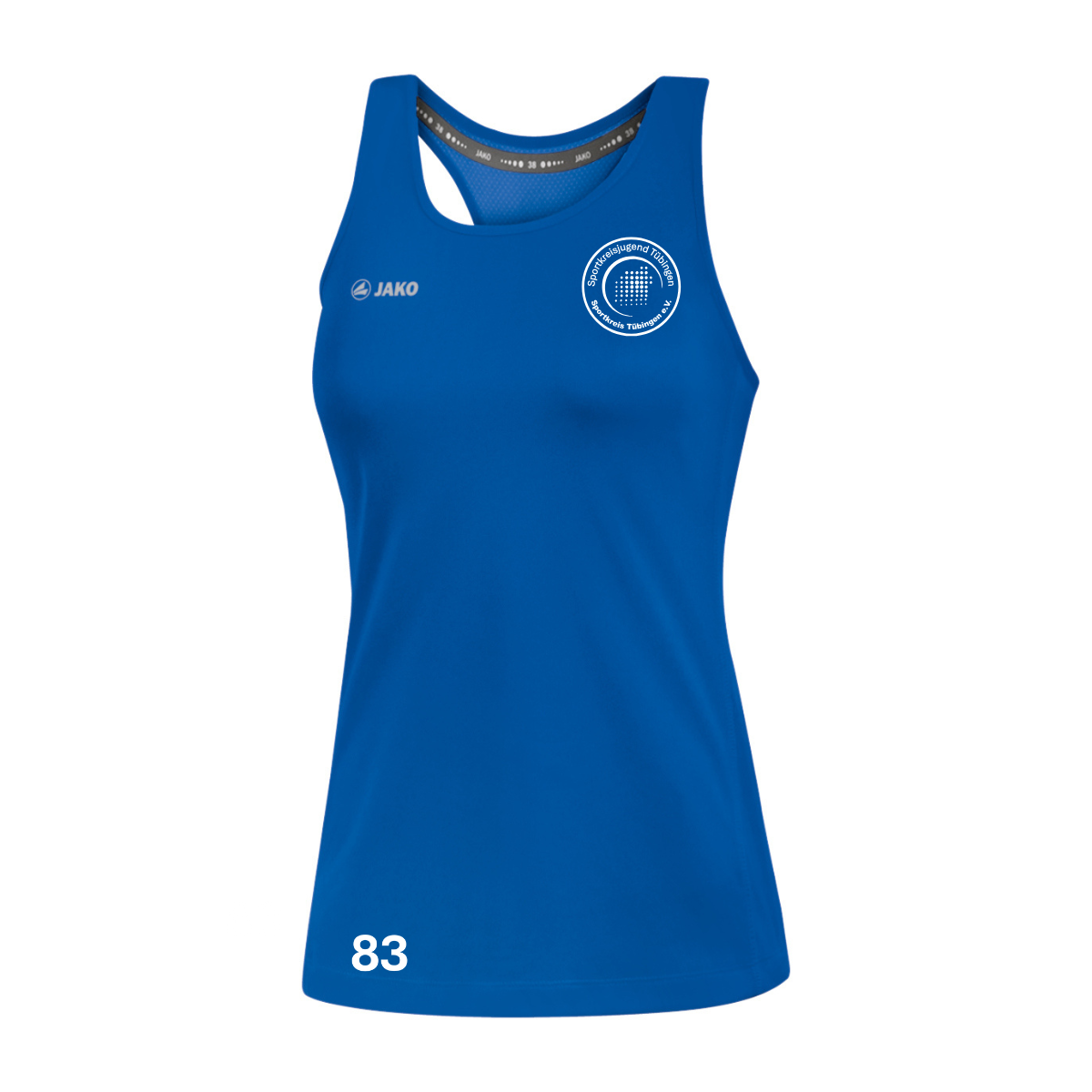 JAKO Tanktop Run 2.0 Royal Damen/Herren (inkl. Bedruckung) - Sportkreis Tübingen