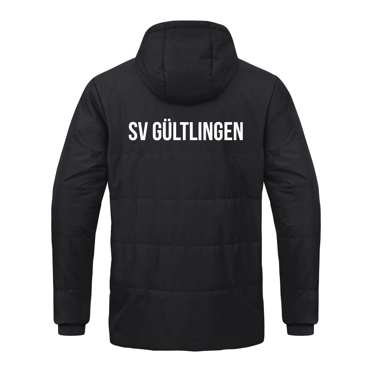 JAKO Coachjacke Team mit Kapuze schwarz (inkl. Bedruckung) - SV Gültlingen