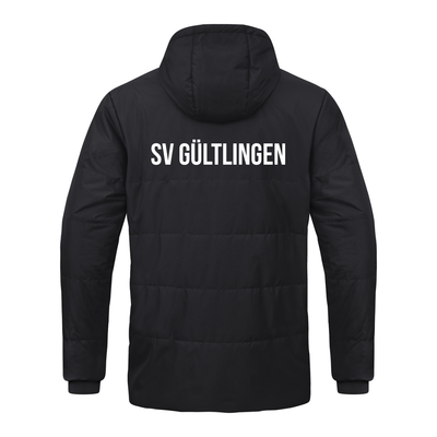 JAKO Coachjacke Team mit Kapuze schwarz (inkl. Bedruckung) - SV Gültlingen
