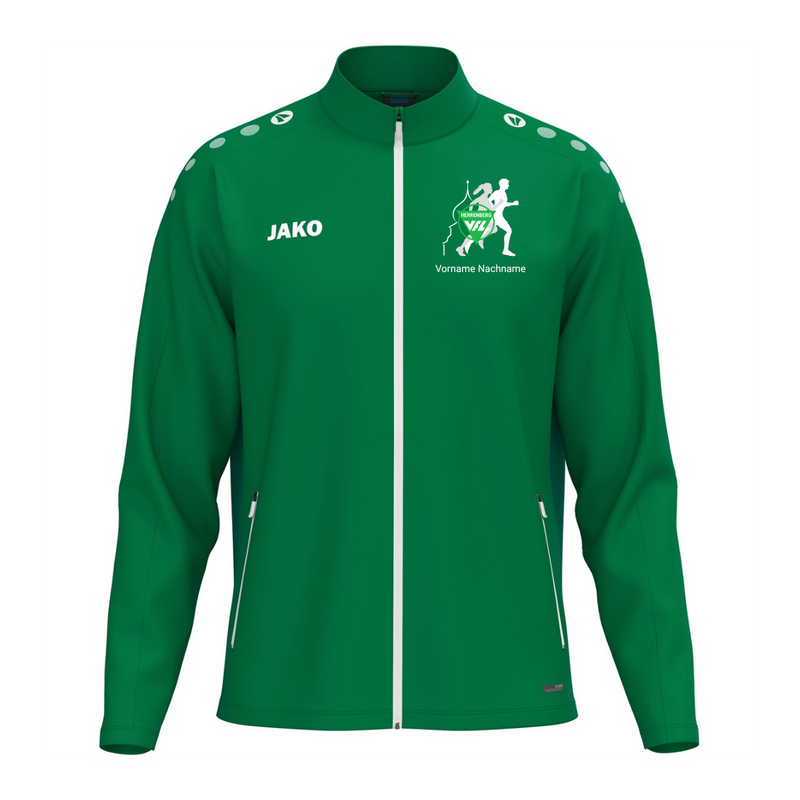 JAKO Freizeitjacke One Grün (inkl. Bedruckung) - VfL Herrenberg Lauftreff